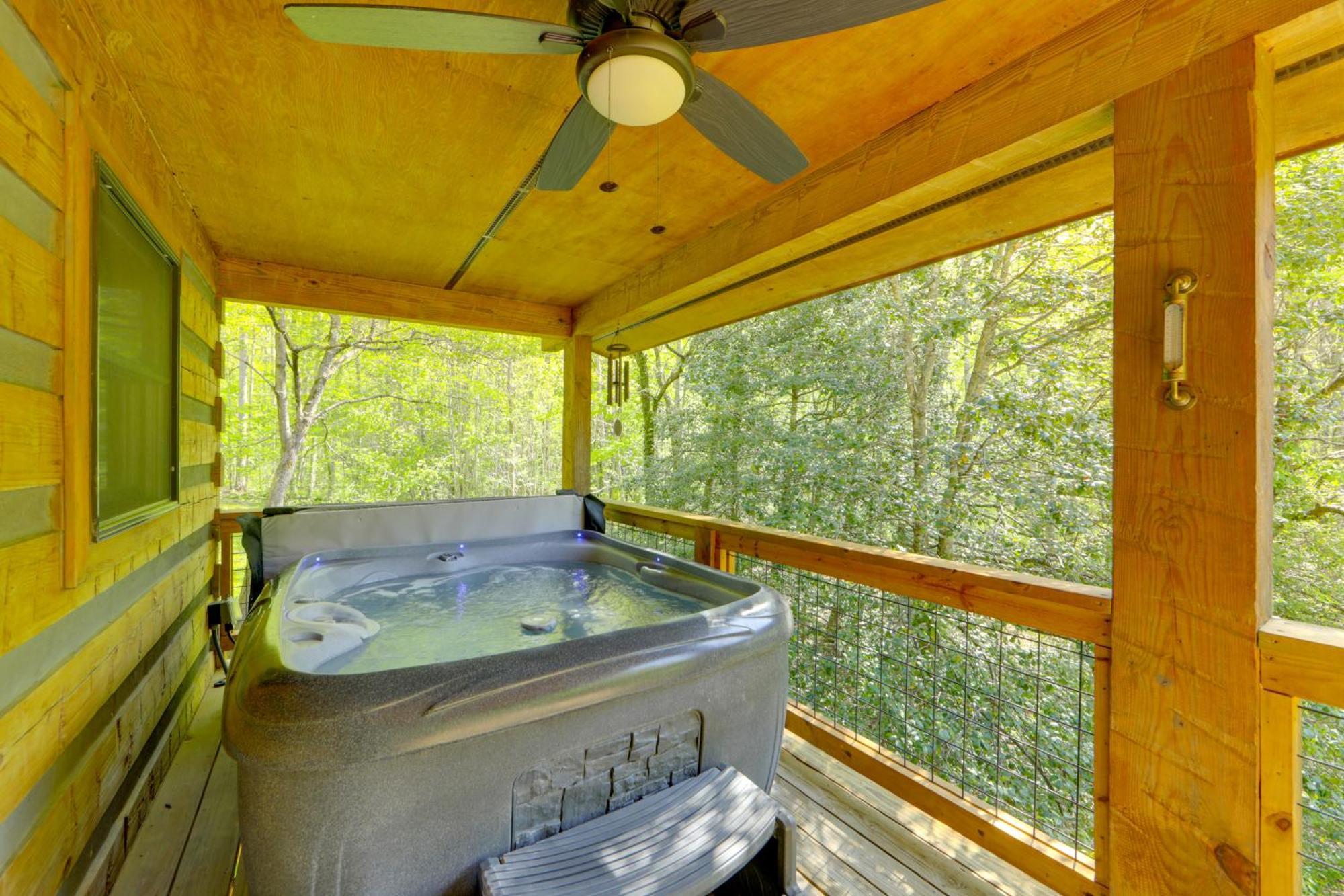 North Carolina Cabin - Hot Tub, Near Coopers Creek Bryson City Buitenkant foto