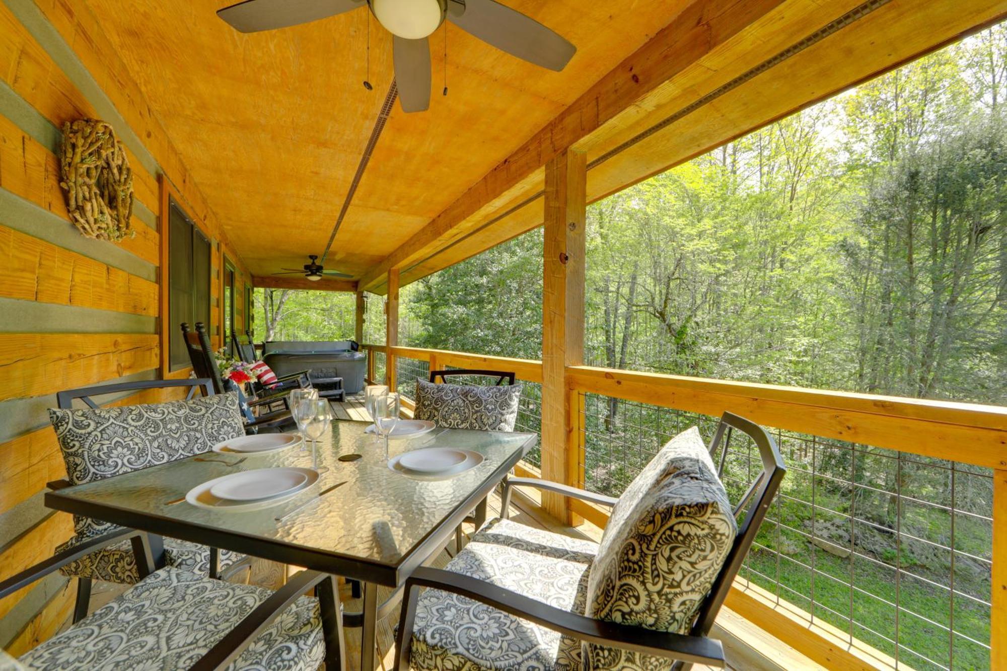 North Carolina Cabin - Hot Tub, Near Coopers Creek Bryson City Buitenkant foto